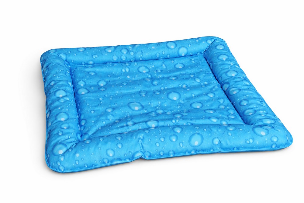 Delfin Legowisko Chłodzące Prostokąt 50x60cm krople