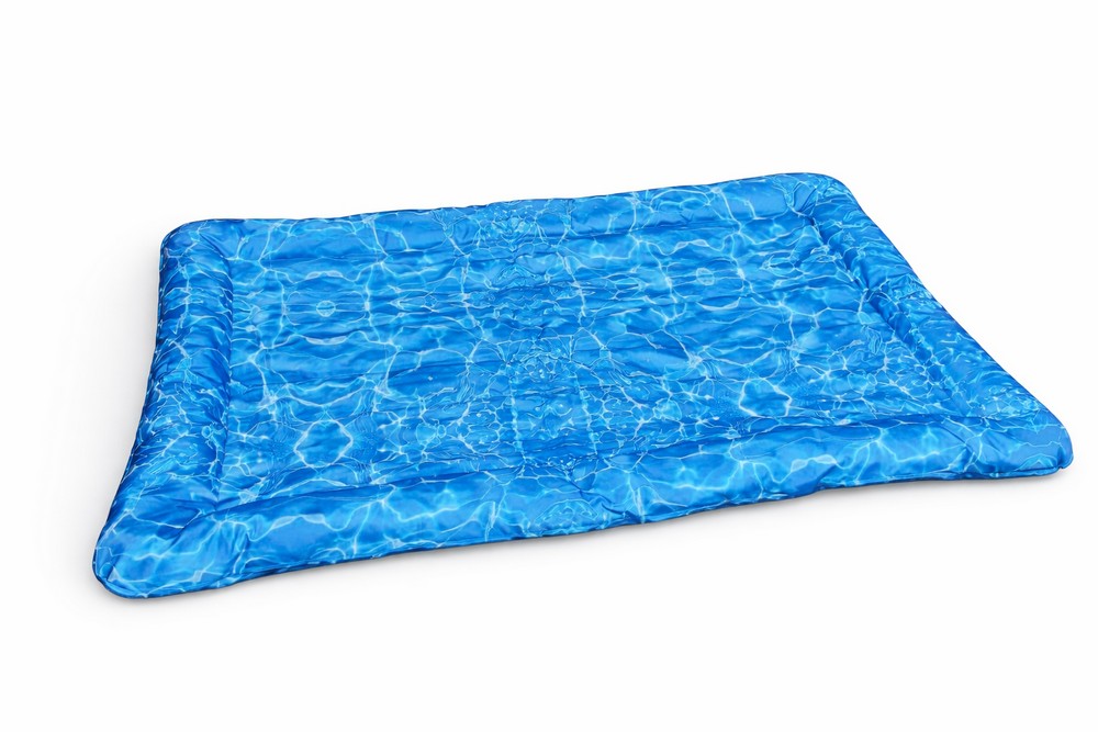 Delfin Legowisko Chłodzące Prostokąt 70x110cm fale