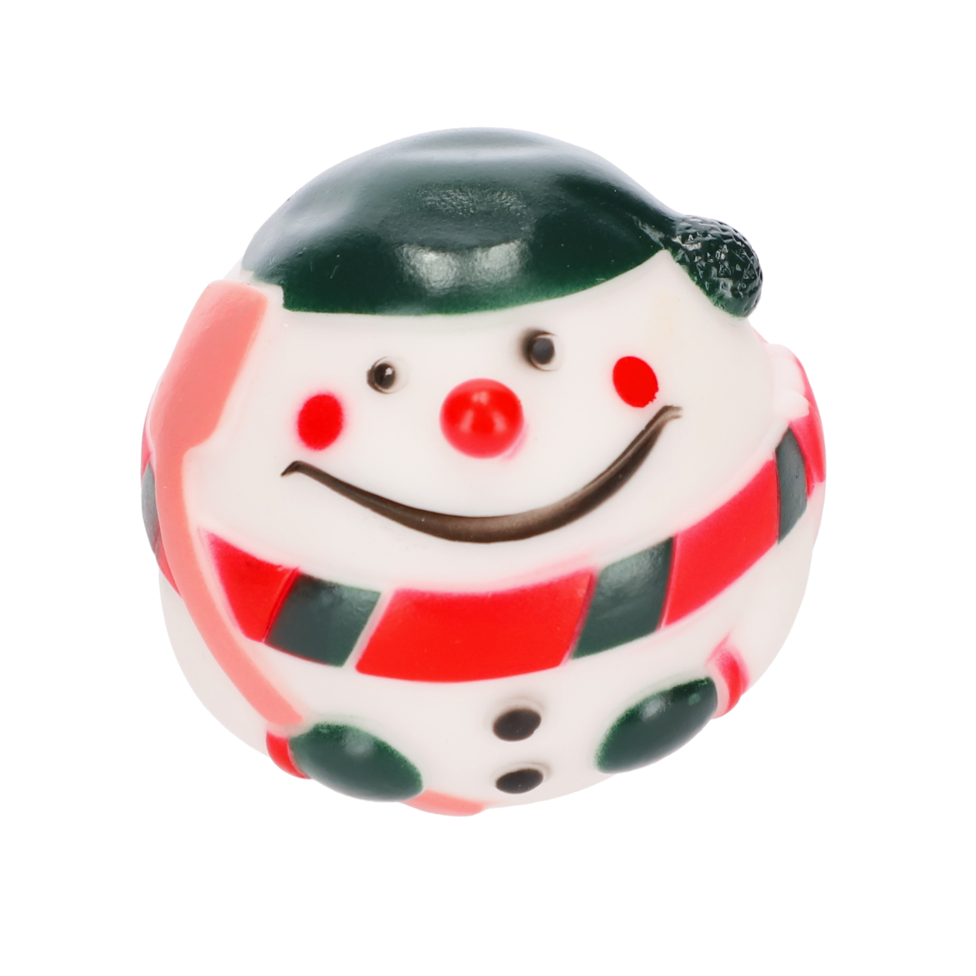 🎄🎁 Dingo Piłka dla psa Bałwanek 8cm