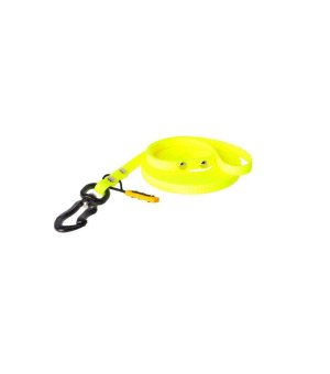Dingo Smycz treningowa z rączką FLEX HONEY żółta 1cm / 3m