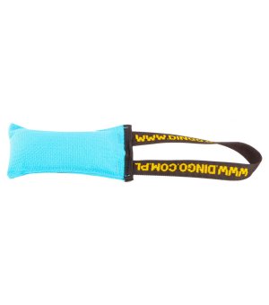 Dingo szarpak bawełniany AGILITY 15cm x 6cm niebieski