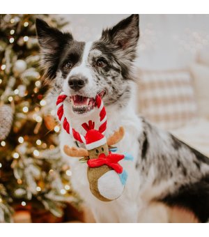 🎄🎁 Dingo zabawka pluszowa ze sznurem Renifer 18cm