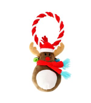 🎄🎁 Dingo zabawka pluszowa ze sznurem Renifer 18cm