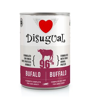 Disugual karma mokra dla psów dorosłych monobiałkowa Bawół 400g