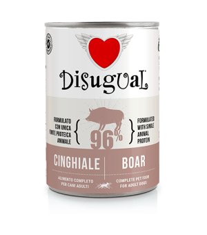 Disugual karma mokra dla psów dorosłych monobiałkowa Dzik 400g