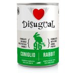 Disugual karma mokra dla psów dorosłych monobiałkowa Królik 400g