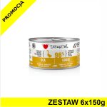 Disugual karma mokra dla psów dorosłych monobiałkowa Gęś ZESTAW 6x 150g