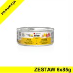 Disugual karma mokra dla psów dorosłych Cubes Kurczak z Szynką Wieprzową i Orkiszem ZESTAW 6x 85g