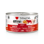 Disugual karma mokra dla psów dorosłych Cubes Pieczona Wołowina z Kurczakiem i Dynią 150g