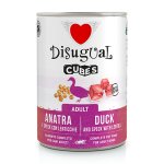 Disugual karma mokra dla psów dorosłych Cubes Kaczka z Szynką Wieprzową i Soczewicą 400g