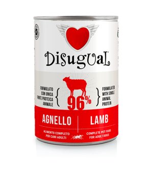 Disugual karma mokra dla psów dorosłych monobiałkowa Jagnięcina 400g