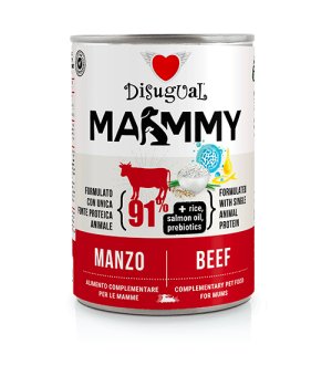 Disugual karma mokra dla szczeniąt i suk karmiących monobiałkowa Wołowina 400g