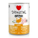 Disugual karma mokra dla szczeniąt Cubes Indyk z Szynką Prosciutto i Ryżem 400g