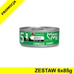 Disugual MINI-ME 05 karma mokra dla kotów dorosłych Królik ZESTAW 6x 85g
