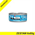 Disugual MINI-ME 07 karma mokra dla kotów dorosłych Białoryby ZESTAW 6x 85g