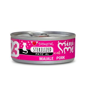 Disugual MINI-ME 23 karma mokra dla kotów sterylizowanych Wieprzowina 85g
