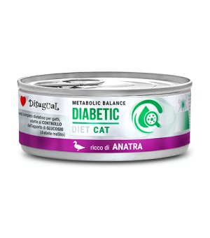 Disugual Veterinary Cat Diabetic Kaczka 85g