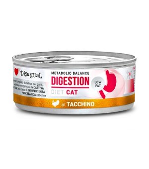 Disugual Veterinary Cat Digestion Low Fat Indyk 85g