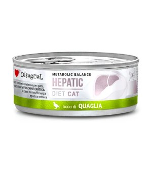 Disugual Veterinary Cat Hepatic Przepiórka 85g