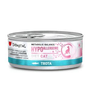 Disugual Veterinary Cat Hypoallergenic Pstrąg 85g
