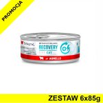 Disugual Veterinary Cat Recovery Jagnięcina ZESTAW 6x 85g