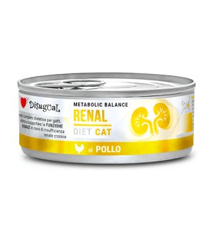 Disugual Veterinary Cat Renal Kurczak 85g