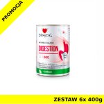 Disugual Veterinary Dog Digestion Low Fat Królik ZESTAW 6x 400g