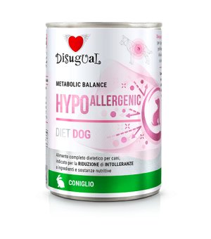 Disugual Veterinary Dog Hypoallergenic Królik 400g