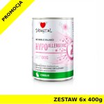 Disugual Veterinary Dog Hypoallergenic Królik ZESTAW 6x 400g