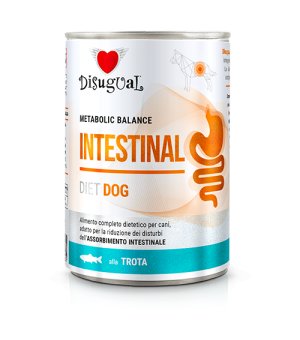 Disugual Veterinary Dog Intestinal Pstrąg 400g