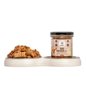 Dogstar karma mokra dla psów dorosłych Pure Jeleń z Gruszką 300g w słoiku