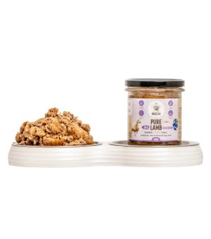 Dogstar karma mokra dla psów dorosłych Pure Jagnięcina z Borówkami 300g w słoiku