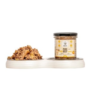 Dogstar karma mokra dla psów dorosłych Pure Wołowina z Cukinią 300g w słoiku