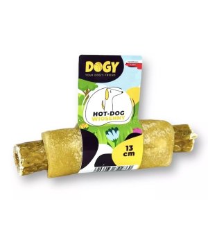 DOGY - Hot-Dog Wiosenny - ze szparagami i serem cheddar 13cm