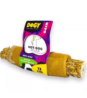 DOGY HYPO - Hot-Dog z Jelenia 13cm