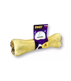 DOGY - Kość z kaczką i jabłkiem 17cm