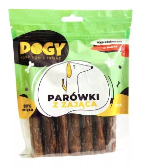 DOGY - Parówki z Zająca 7szt.