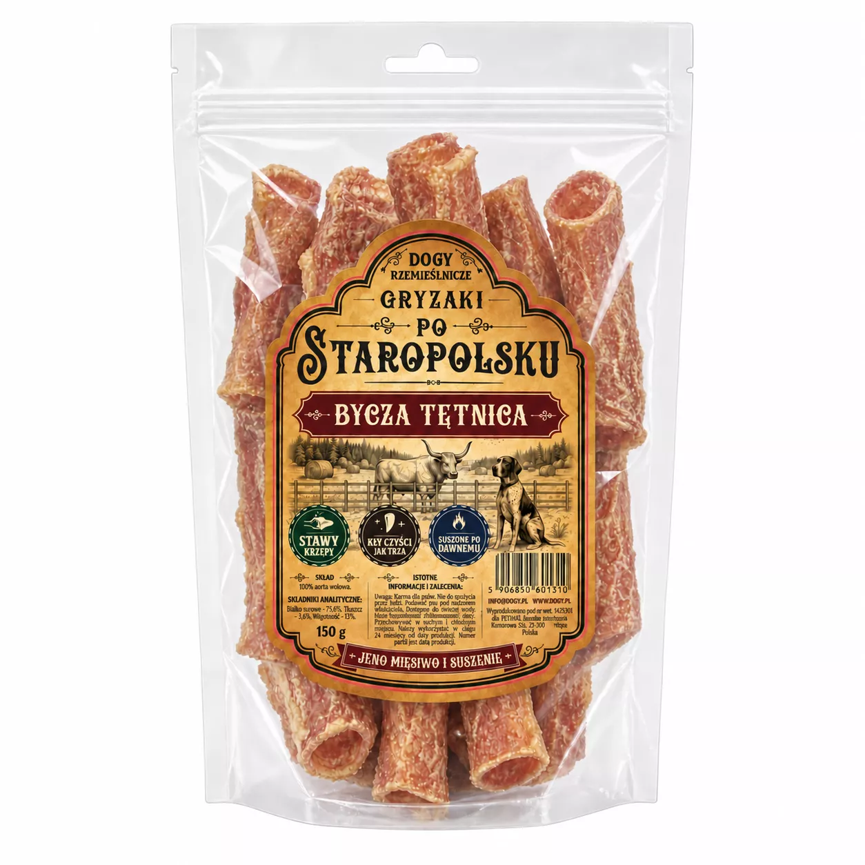 DOGY RZEMIEŚLNICZE Bycza Tętnica 150g