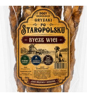 DOGY RZEMIEŚLNICZE Bycze Wici 150g