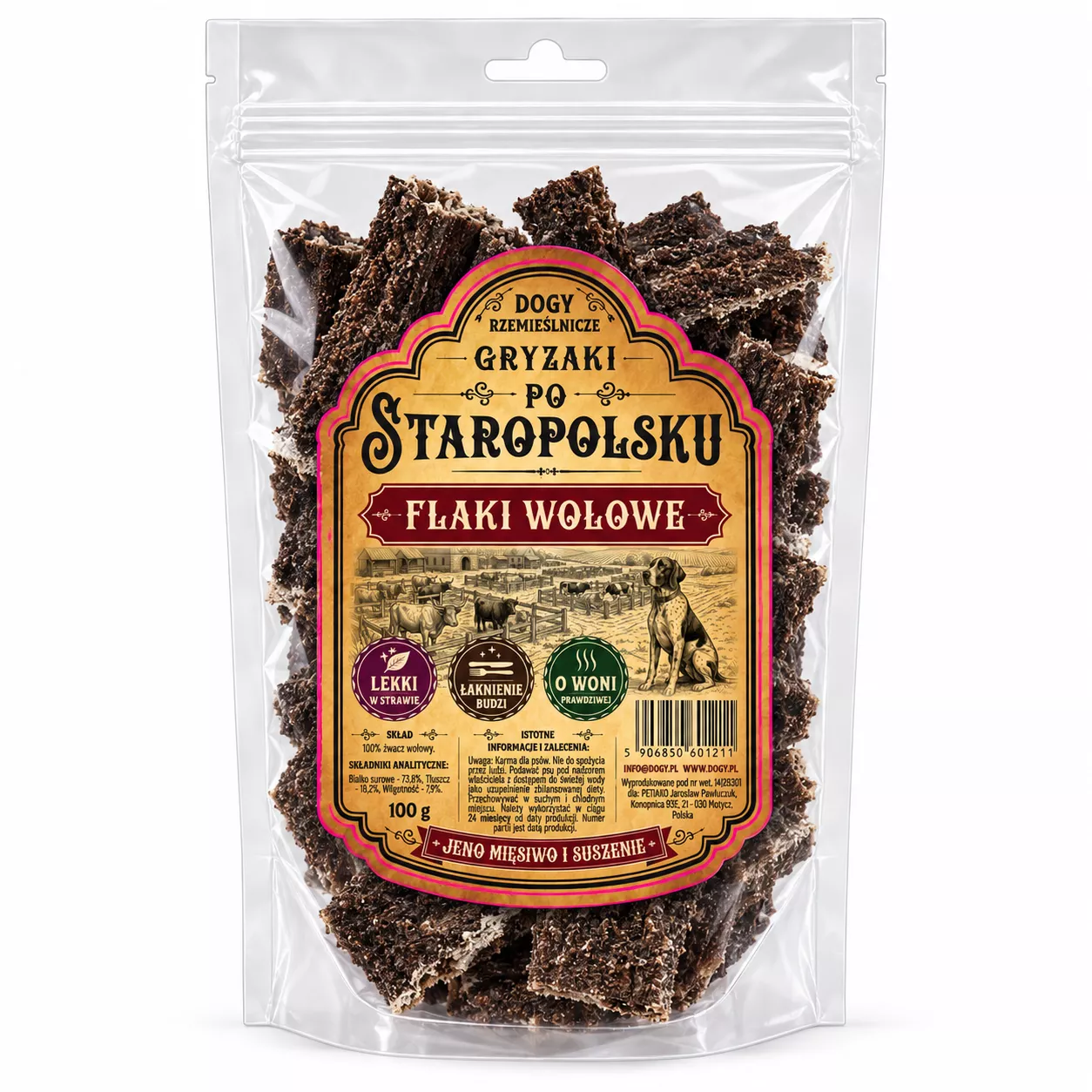 DOGY RZEMIEŚLNICZE Flaki Wołowe 100g