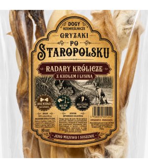 DOGY RZEMIEŚLNICZE Radary Królicze z Kudłem i Łysiną 250g