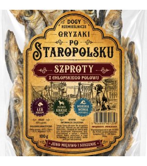 DOGY RZEMIEŚLNICZE Szproty z Chłopskiego Połowu 100g