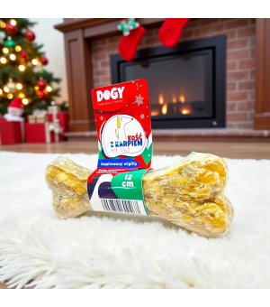 🎄🎁 DOGY - Świąteczna edycja Kość z Karpiem... bez ości! 12cm