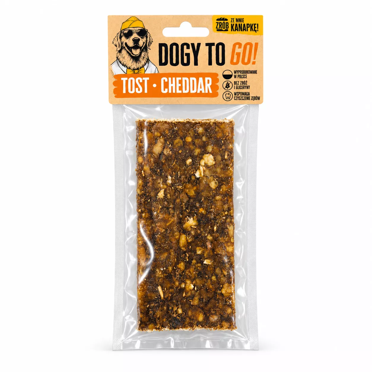 DOGY TO GO! Tost Cheddar 1szt.