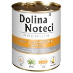 Karma mokra dla psa Dolina Noteci z kaczką i dynią puszka 800g