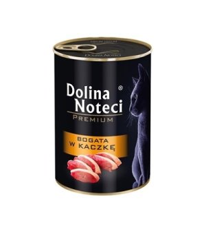 Dolina Noteci karma mokra dla kota bogata w kaczkę 400g