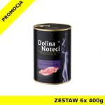 Dolina Noteci karma mokra dla kota bogata w Królika ZESTAW 6x 400g