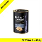 Dolina Noteci karma mokra dla kotów sterylizowanych bogata w Perliczkę ZESTAW 6x 400g