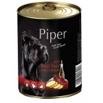 Piper z wątrobą wołową i ziemniakami 400g d/psa