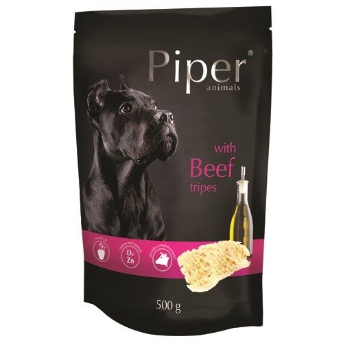 Piper żołądki wołowe 10x 500g dla psa